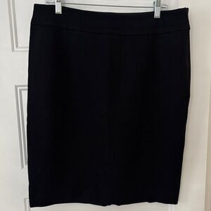 INC International Concepts Black Pencil Skirt